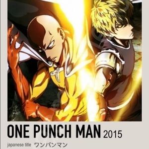 One Punch Man Anime Keychain